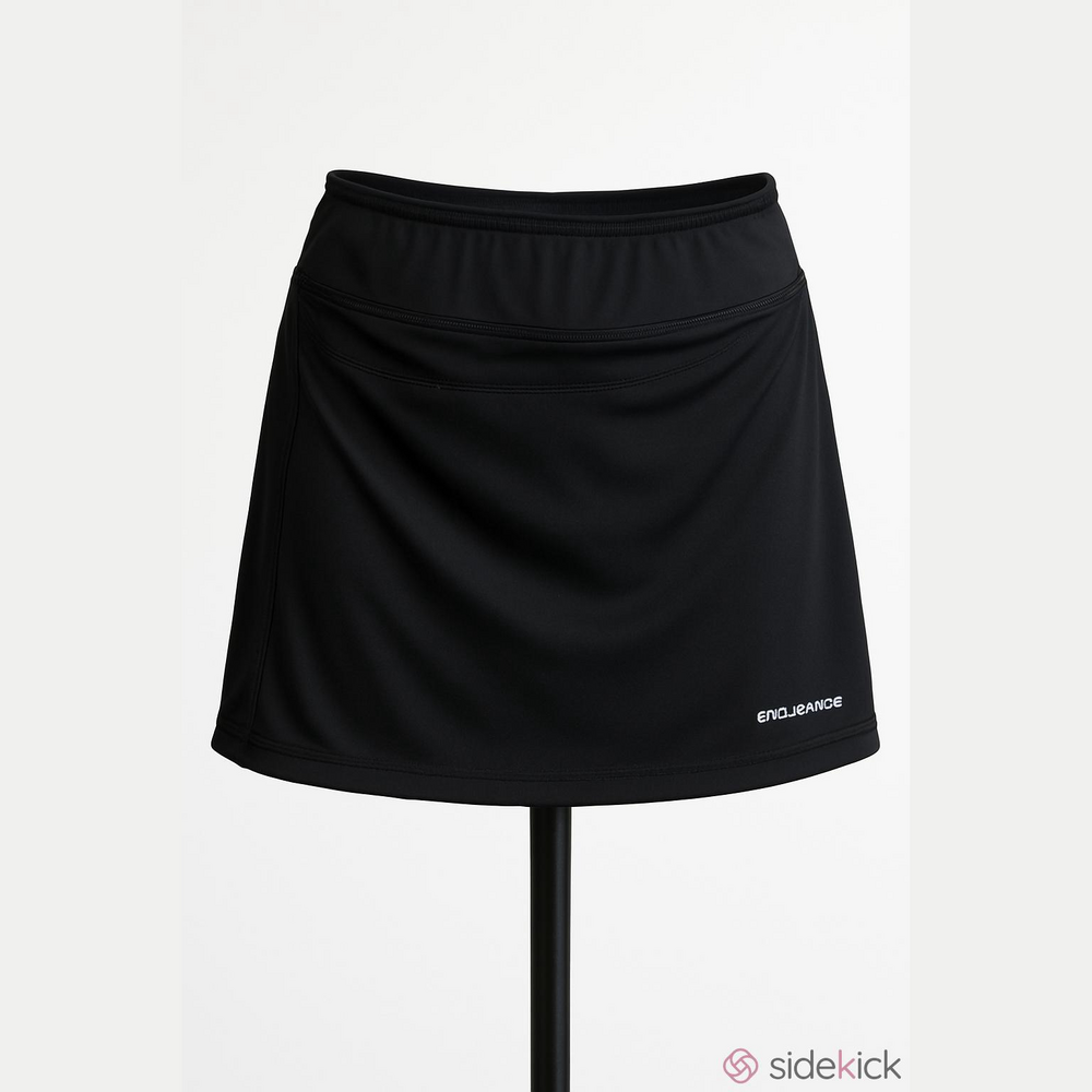 Lovin' Paris black lined golf skirt size medium